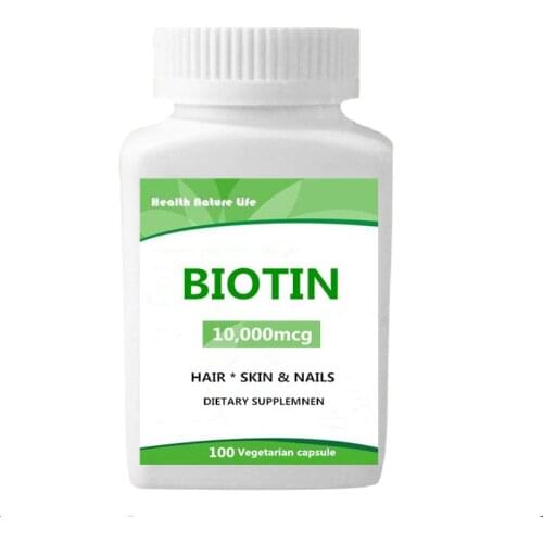 Biotin 10,000mcg for Healthy Hair, Skin & Nails for Adults & Kids - 5000mcg in Each Gummy Vitamin - Vegan, Non-GMO