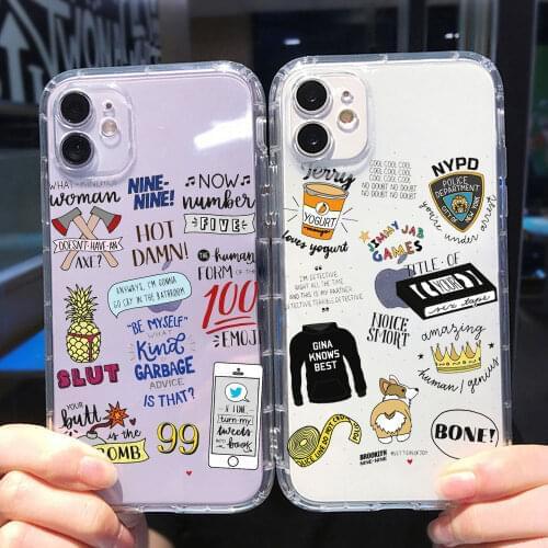 Cool 99 Brooklyn nine nine TV Show Phone Case For Samsung A50 A51 A70 A71 S20 FE S10 PlUS S9 S8 A7 2018 S21 TPU Silicone Case