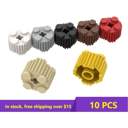 10PCS MOC 92947 2x2 Cylinder Bricks High-Tech Assembles Particles Building Blocks DIY Education Assembly Parts Toy For Kid Gift