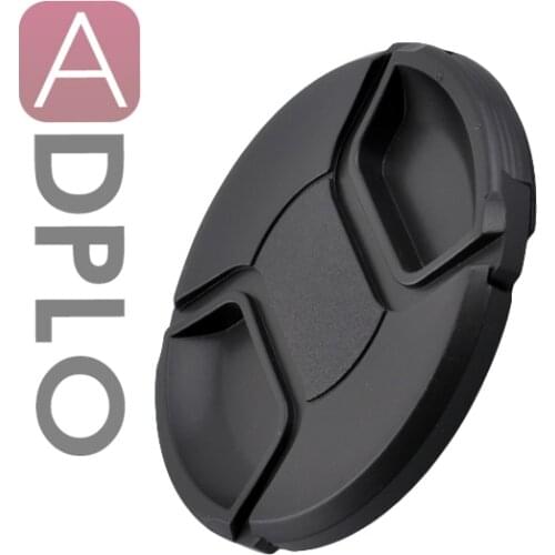 ADPLO Camera Lens cover cap, 5pcs Snap-on Lens Cap for Centre Pinch Lens Cap 43mm/77mm
