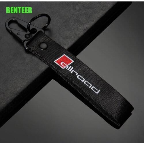 Lastest Design Allroad Car Key Ring Sticker For Audi A4 A6