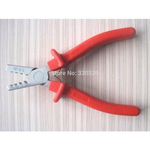 PZ1.5-6 Germany Style Small Crimping Pliers for cable ferrules,cable-end sleeves crimping tools