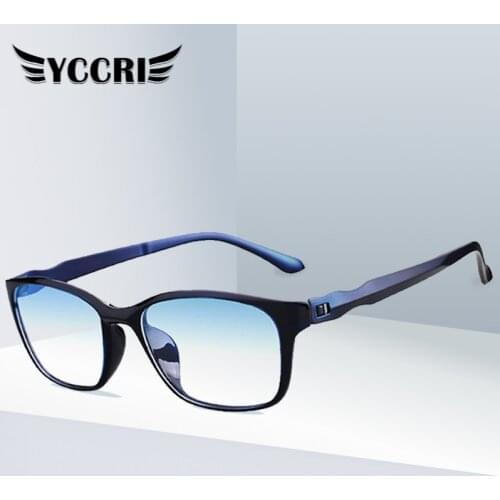 2020 Anti-Blue Glasses TR90 Anti-fatigue Computer Eyewear Hyperopia Eyeglasses Men Reading Glasses Oculos Feminino 0-+400