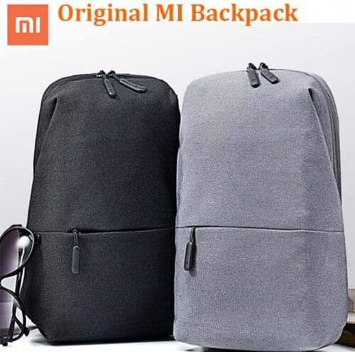 New Original Xiaomi Backpack Men Women Crossbody Small Size Shoulder chest Pack Messenger bag Rucksack for camera DVD phones