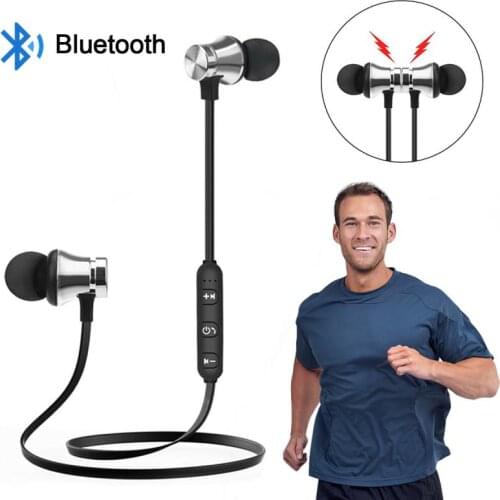 S8 Bluetooth Magnet Neckband Wireless Sports Earphone Headphones Headset Differeent Color For IPhone Samsung Huawei Xiaomi