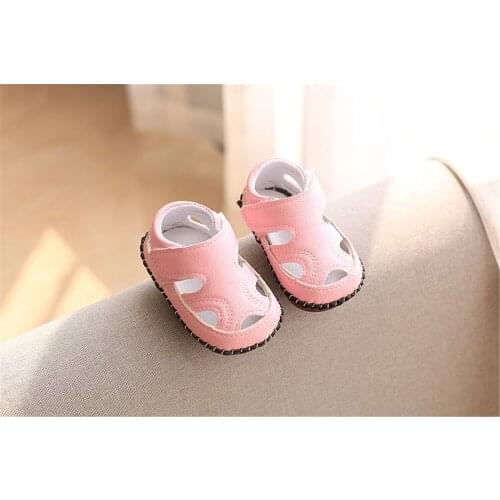 Spring and Summer Boys Girls Baby Shoes Toddler Sandalias Niña Soft Sole Sandals Indoor Children 0-1 Year Old Kids Shoes Hot