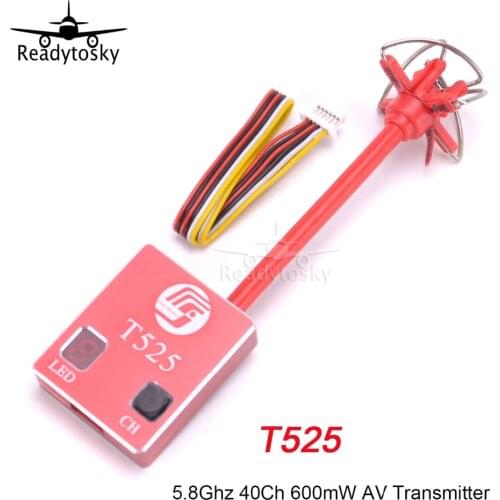 Skyzone SJ-T525 T525 FPV 5.8G 40CH 25mW to 600mW Reversible Switchable FPV Transmitter RHCP For FPV Mlticopter