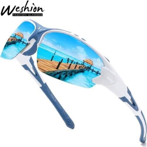 New Sunglasses Polarized Men Goggles Sunglasses Windproof Mirrors Riding Glasses Outdoor Travel Shades With Accessories