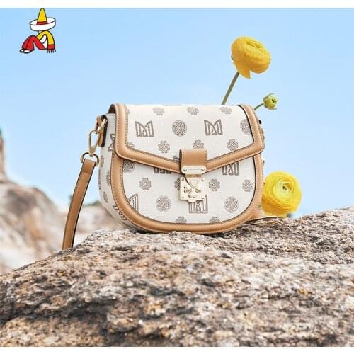 Saddle Bag Womens Luxury Designer Handbag Solid Color 2021 Trend Retro Ladies Shoulder Bag Female Shopping Purse Bolsas New