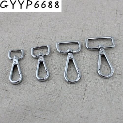 High quality 14mm 19mm 26mm 32mm Metal trigger Thicken snap hook for bags swivel clasp hardware handbags purses trigger