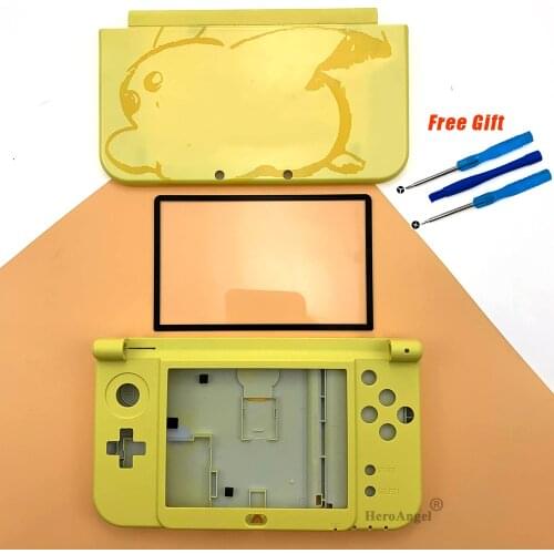1set Housing Shell Case with Buttons Screws Replacement Console Case Faceplate Cover Plate For NEW 3DS LL/XL Dropshipping