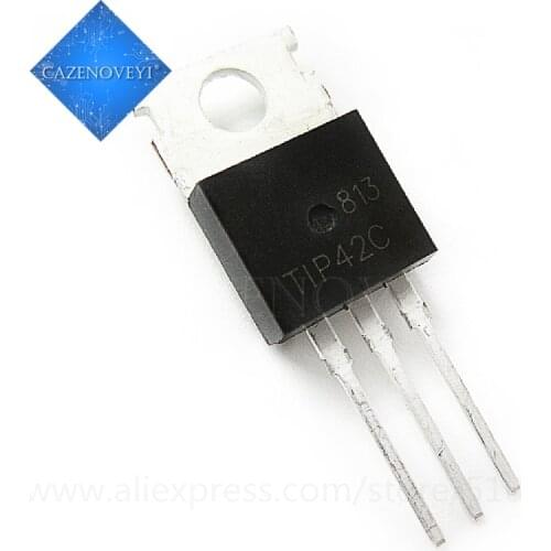 1pcs/lot TIP42C TIP42 6A 100V TO-220 In Stock