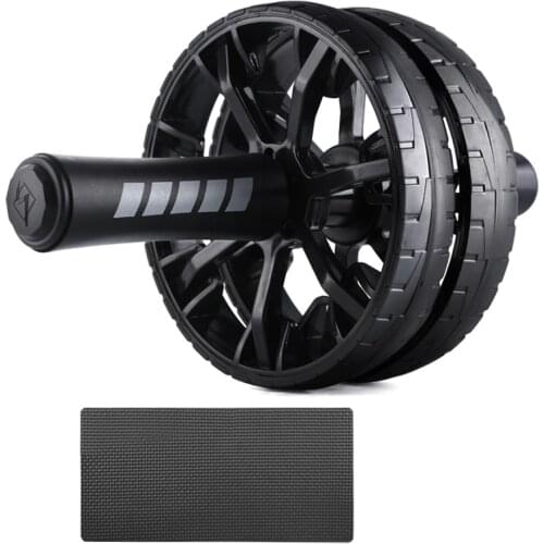 Ab Wheels Fitness Equipment For Home Gym No Noise Abdominal Wheel Ab Roller with Mat for Exercise Muscle Hip Trainer Equipment