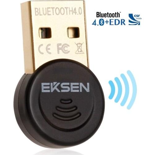 EKSEN Bluetooth Dongle Adapter, Bluetooth Transmitter and Receiver for Windows 10/8/7/Vista