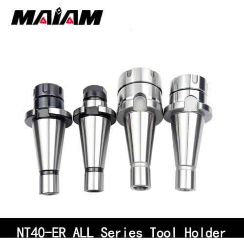 Nt tool holder nt40 er20 er25 er32 er40 tool holder er collet chuck nut wrench for cnc milling machine tool spindle tool holder