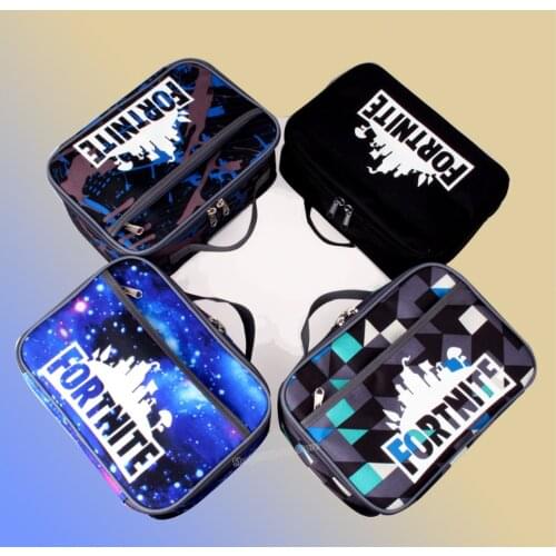 FORTNITES Insulated Bag Fortress Night Lunch Bag Oxford Cloth Portable Ice Bag Box Bag Fruit Vegetable Preservation for Picnic