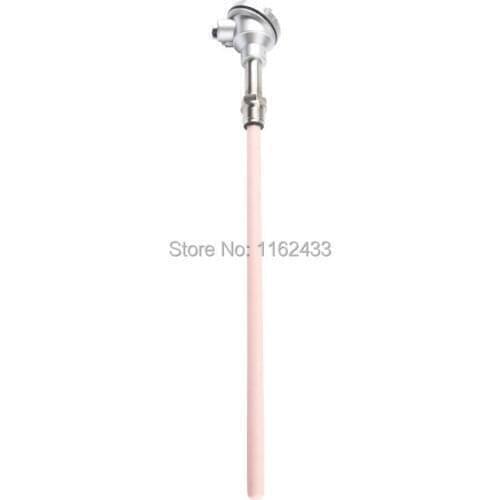 FTARP06 K type 650mm insert 800mm total probe length M27*2mm thread fixed armor connection thermocouple temperature sensor