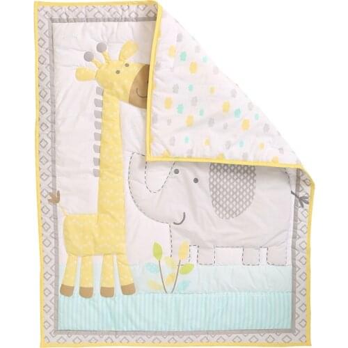 Hot Sale Cotton Printed Baby Blanket And Comforter-84*107cm For Newborn Boy Girl Baby Cartoon Animal Pattern Cotton Blanket