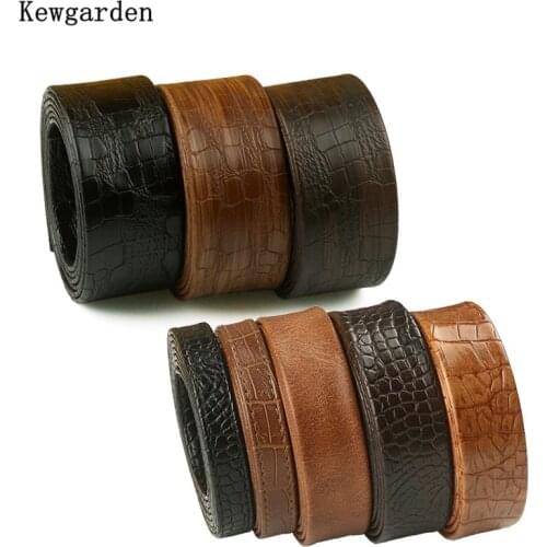 Kewgarden 30mm 3cm Crocodile Pattern PU Layering Ribbon Handmade Tape DIY Bow Tie Accessories Artificial Leather Webbing 5 Meter