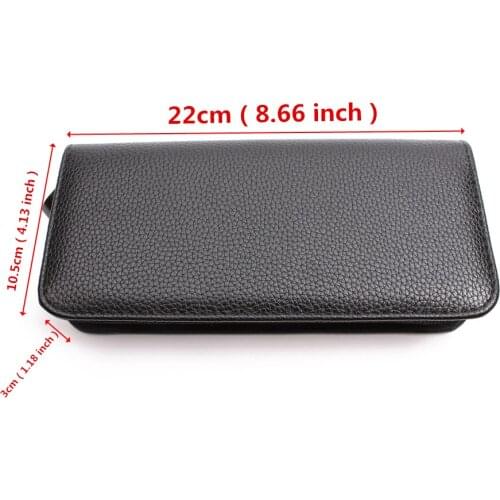 Hair Scissors Leather Case 6803 Professional Hairdressing Scissors Bag Barber Holster Pouch Holder Styling Tool Kit for Shears