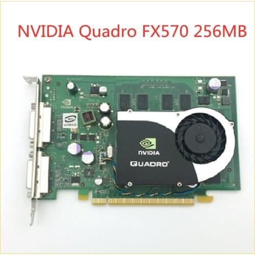 Quadro FX570 256MB 100% Original Graphics Card Professional Graphics For NVIDIA Multi-screen Design 3D Modeling Rendering