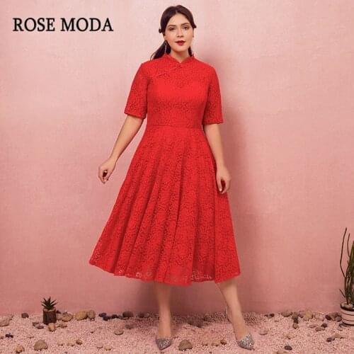 Rose Moda Women's Dresses Below The Knee