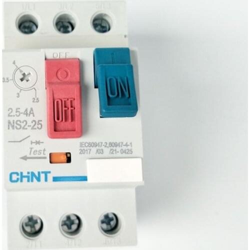 CHINT NS2-25 2.5-4A Manual Motor Starter