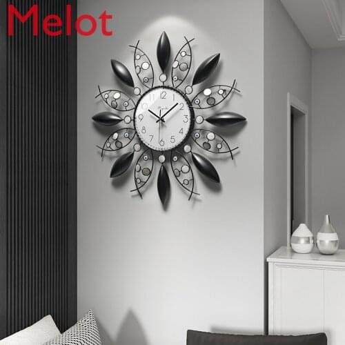 Modern Minimalist Clock Wall Clock Nordic Living Room Creative Trendy Personalized Home Watch Wall Art Wall Watch Clock