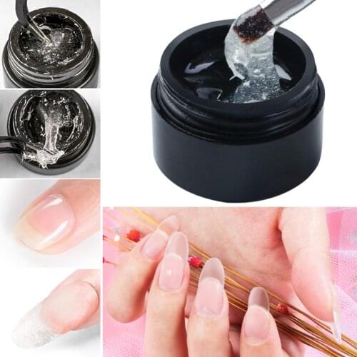 5ml Fiber Repair UV Gel Cracked Nail Repair Gel Protective Harmless Resin Extension Repair Gel Acrylic Extension Protected Nails