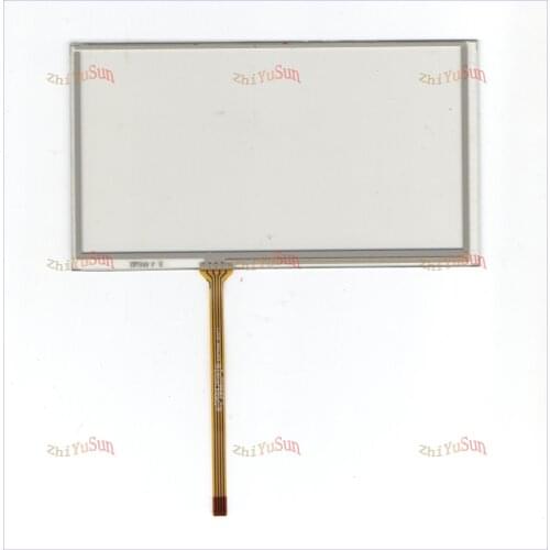ZhiYuSun wholesale 10pcs/lot 149*83mm 6inch 4lines resistance screen for car DVD redio this is compatible XWT649