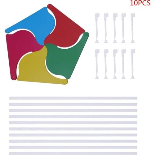 10Set Windmill Pinwheel Wind Spinner Garden Yard Art Decoration Outdoor Toys DIY