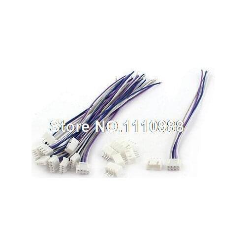 10 Pcs 3S 4Pin JST-XH Balance Plug Charger Connector Cable for RC Helicopter