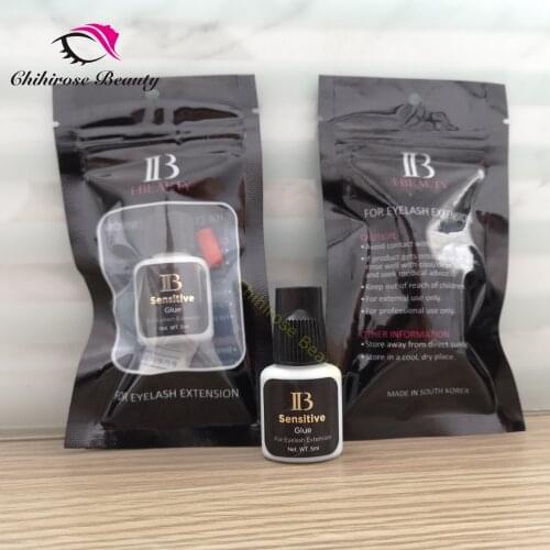 3 pieces Allergy Free ibeauty Sensitive Glue for Eyelash Extension Sensitive Adhesive Eyelash Glue from korea