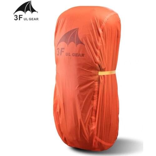 3F UL GEAR Lightweight Waterproof Rain Cover For Backpack Camping Hiking Cycling School Backpack Luggage Bags Dustproof Cover