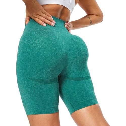 INFILAR Seamless Sports Shorts For Women Gym Slimming High Waist Yoga Pants Squat Proof Short Leggings Push Up Leggins Mujer