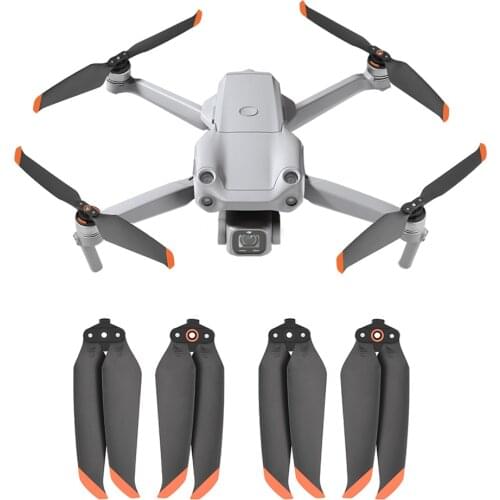 1/2/4 Pairs Quick Release Propellers Low-Noise Drone Blades for DJI Air 2S Noise Reduction Props Replacement Spare Part Accessor