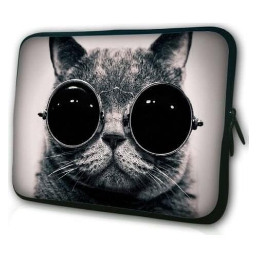 Cartoon Cat Sleeve Case Shockproof Travel Bag for Xiaomi Huawei Laptop Bag for Macbook A1706 1708 Mac Book Pro 13 15 Air 13