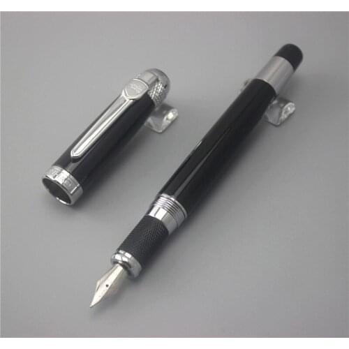 Black JINHAO free shipping fountain pen High quality man women pens business school gift