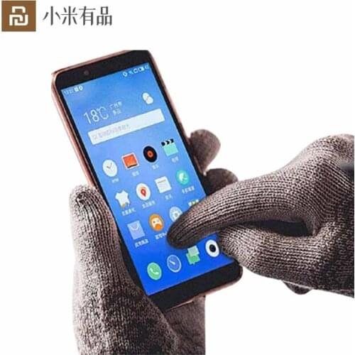 FO Touch Screen Winter Gloves Women Add Velvet to Keep Warm Cycling Motorcycle Gloves Full Finger Gloves Men From Xiaomi Youpin