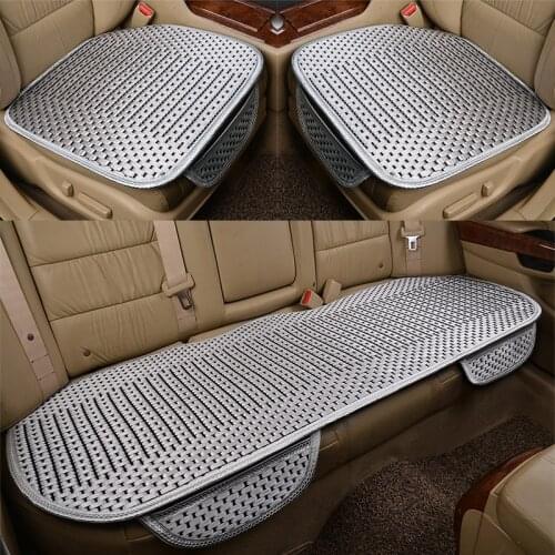 Car Seat Cover Cushion Automobiles PU Leather Universal Auto Interior Accessories Four Seasons Protect Set Chair Mat Car-styling