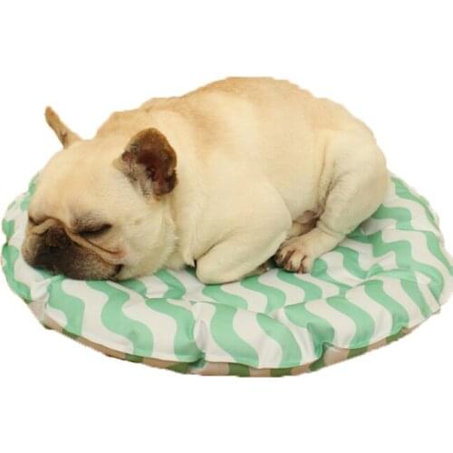Summer Pet Ice Pad Round Heat Dissipation Cooling Pad Nest Suitable for Cats and Dogs To Protect The Spine Kennel Pet Supplies