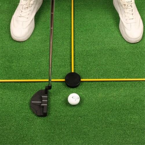 2021 New Golf Indicator Stick Putter Auxiliary Trainer Golf Alignment Stick Putting Training Aid Direction Alignment Stick