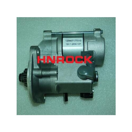 NEW 12V STARTER MOTOR 1280000710 128000-0710 FOR JOHN DEERE TRACTOR FOR THERMO KING YANMAR