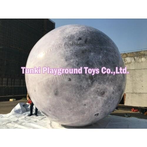 Outdoor giant Inflatable globe ball moon balls