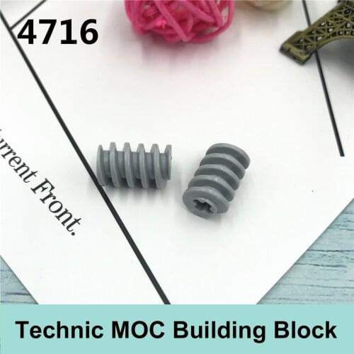 10PCS Tech building blocks compatible with famous brand tech MOC parts 4716 32905 1x2 helical gear Technology