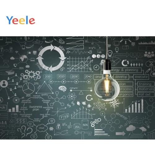 Yeele Back To School Baby Shower Wall Blackboard Light Photography Backgrounds Photographic Backdrops Photo Studio Photophone