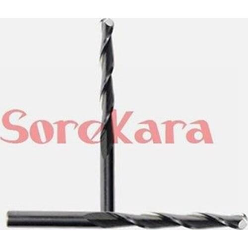 3.175*42mm Taper Ball Nose End Mills Tap CNC 2 Flutes Cone Bits Solid Carbide Coated Tapered Milling Cutter