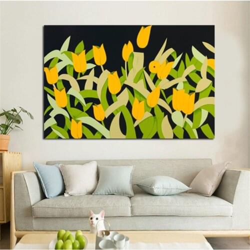 Alex Katz Beautiful wallpaper Canvas Painting Posters Prints Marble Wall Art Painting Decorative Picture Modern Home Decoration