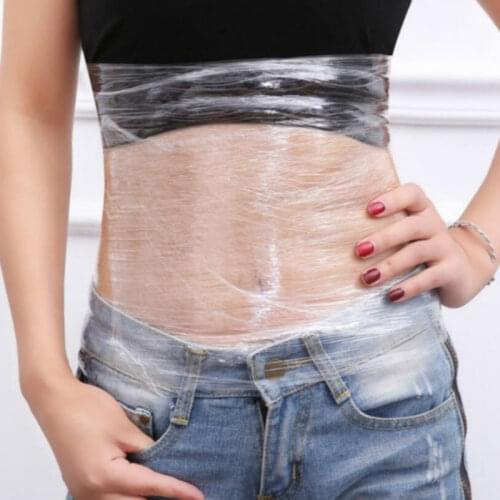 Weight Loss Shape Up Body Wrap Stomach Belly Legs Arms Wrap Film Former Anti Cellulite Sauna Belt Fat Burning Slimming Bandge