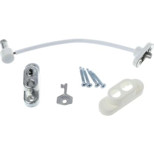 Safe Window Door Restrictor Child Baby Safety Security Cable Lock Catch Wire